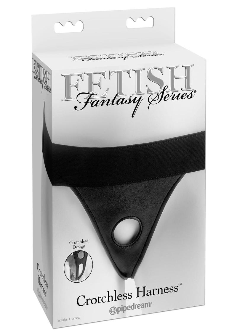 Fetish Fantasy Series Crotchless Harness Black