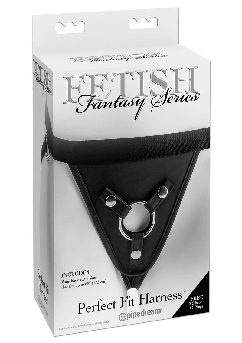 Fetish Fantasy Perfect Fit Harness Adjustable Black