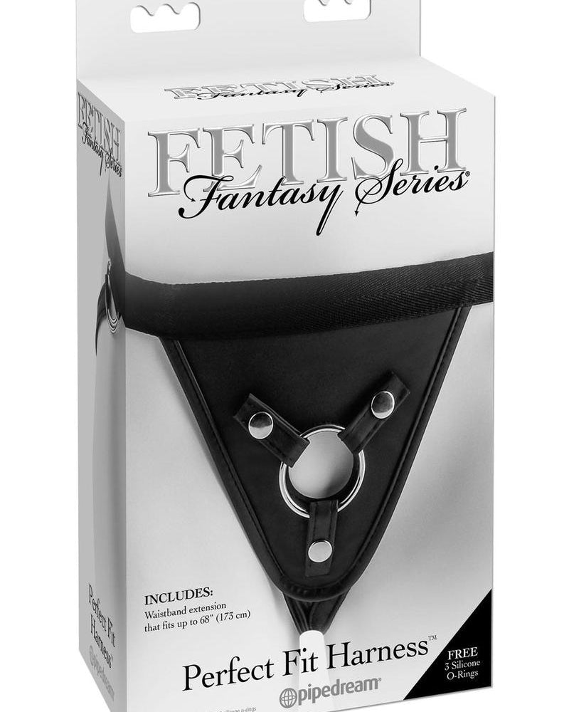 Fetish Fantasy Perfect Fit Harness Adjustable Black