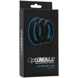 Optimale 3 C Ring Set - Thick - Black