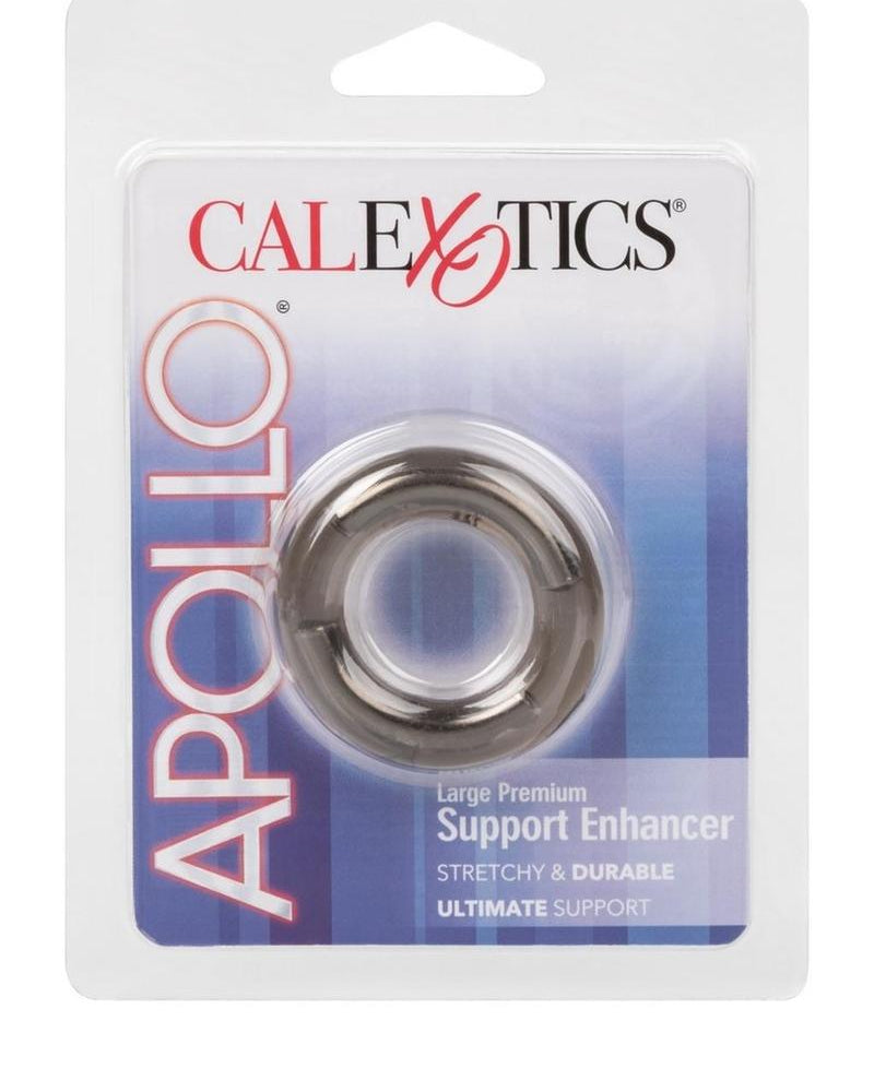 Apollo Premium Support Enhancer Cockring Standard Smoke 1.75 Inch Diameter