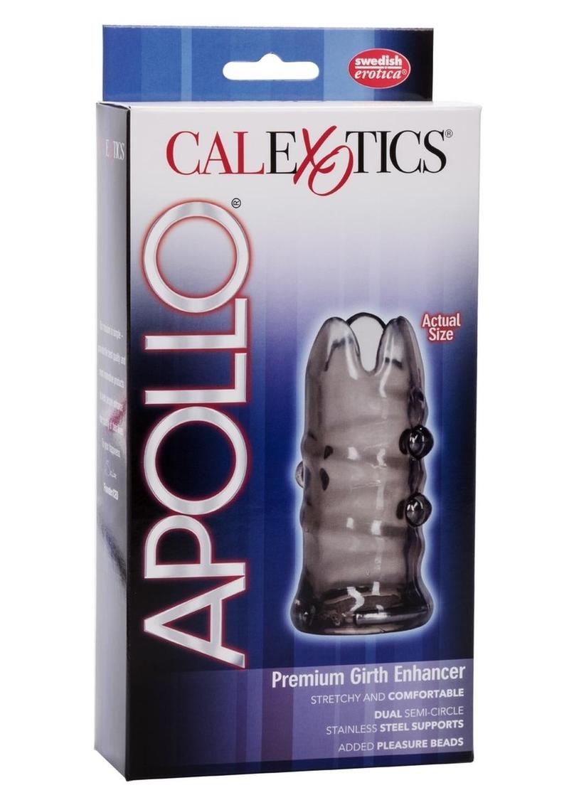 Apollo Premium Girth Enhancer Sleeve Smoke 3.5 Inch