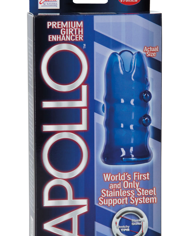 Manga potenciadora de circunferencia Apollo Premium azul de 3,5 pulgadas