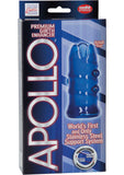 Apollo Premium Girth Enhancer Sleeve Blue 3.5 Inch