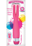 Naughty Climaxer Dual Vibe Waterproof Pink 7.75 Inch