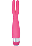 Naughty Climaxer Dual Vibe Waterproof Pink 7.75 Inch
