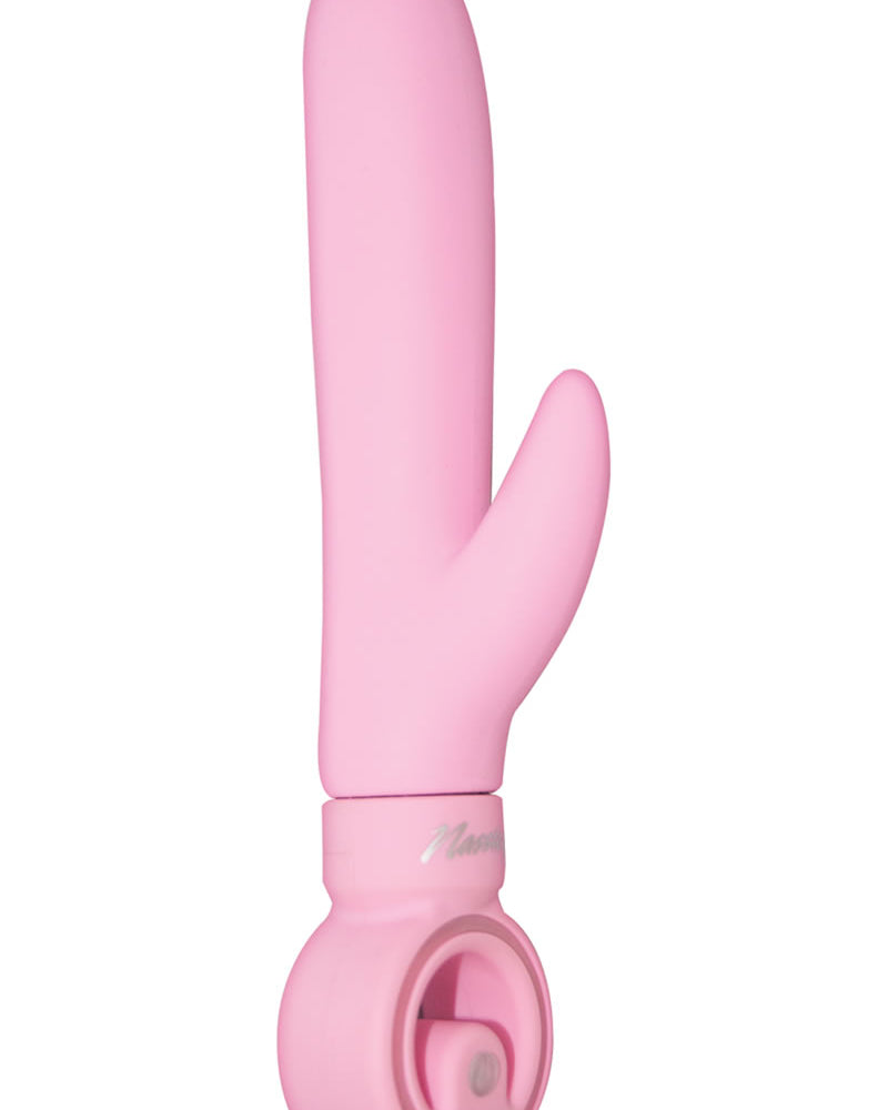 Always Ready Orgasm Maker Silicone Dual Moter Vibe Waterproof Pink 8.6 Inch
