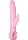 Vibrador de silicona Always Ready Orgasm Maker con doble motor, resistente al agua, color rosa, 8,6 pulgadas