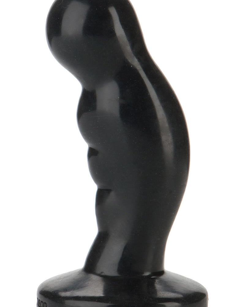Platinum Premium Silicone The P-Plug Anal Plug Prostate Massager Black