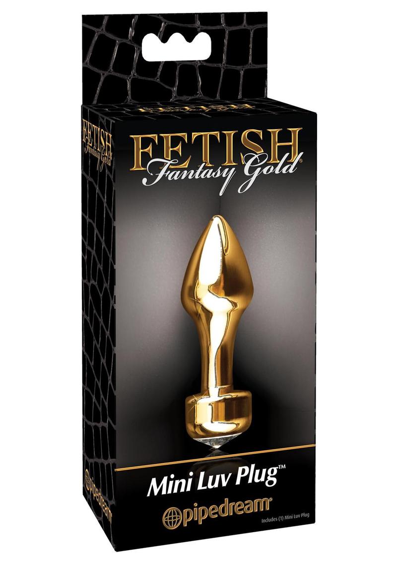 Fetish Fantasy Gold Mini Butt Plug