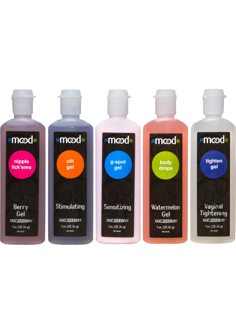 Geles para mejorar el estado de ánimo Mood Pleasure For Her, surtido de geles, 1 onza, 5 unidades por paquete