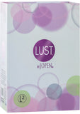 Mini masajeador de silicona Lust L2 resistente al agua, morado, 4 pulgadas