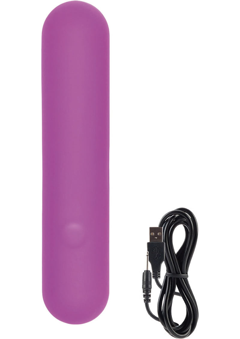 Bala de silicona Lust L3 resistente al agua, color morado, 3,75 pulgadas