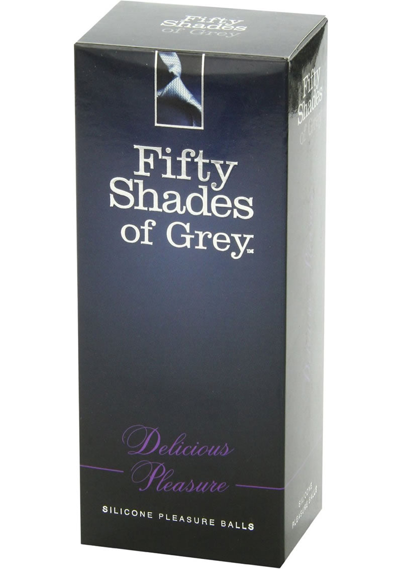Bolas de placer de silicona Fifty Shades Of Grey Delicious Pleasure