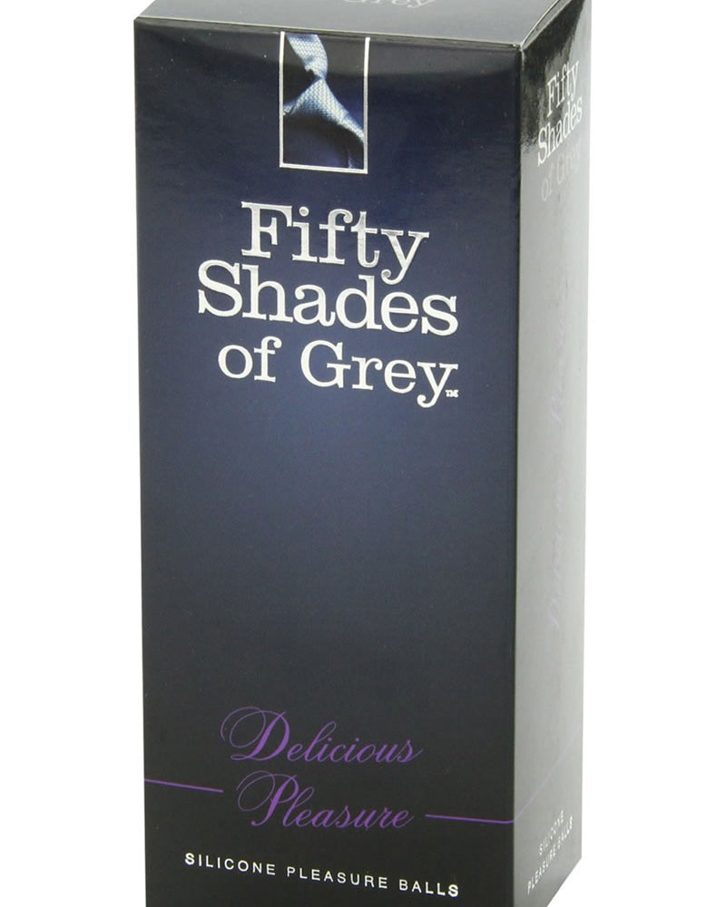 Bolas de placer de silicona Fifty Shades Of Grey Delicious Pleasure