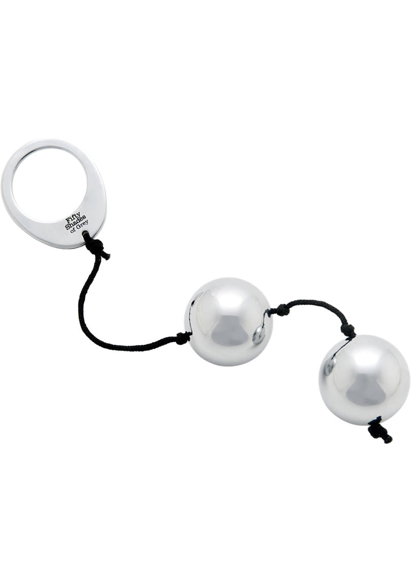 Fifty Shades Of Grey Inner Goddess Silver Pelasure Balls