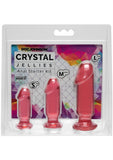 Kit de inicio anal Crystal Jellies rosa