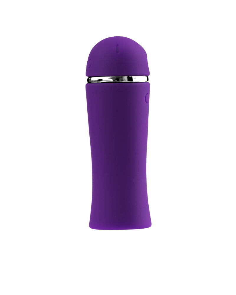 "Liki Rechargeable Flicker Vibe - Deep Purple VI-F1113"
