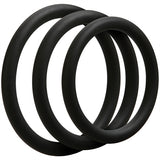 "Optimale 3 C Ring Set - Thin - Black DJ0690-01"