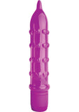 Climax Neon Vibrator Waterproof Tickling Purple 6.5 Inch