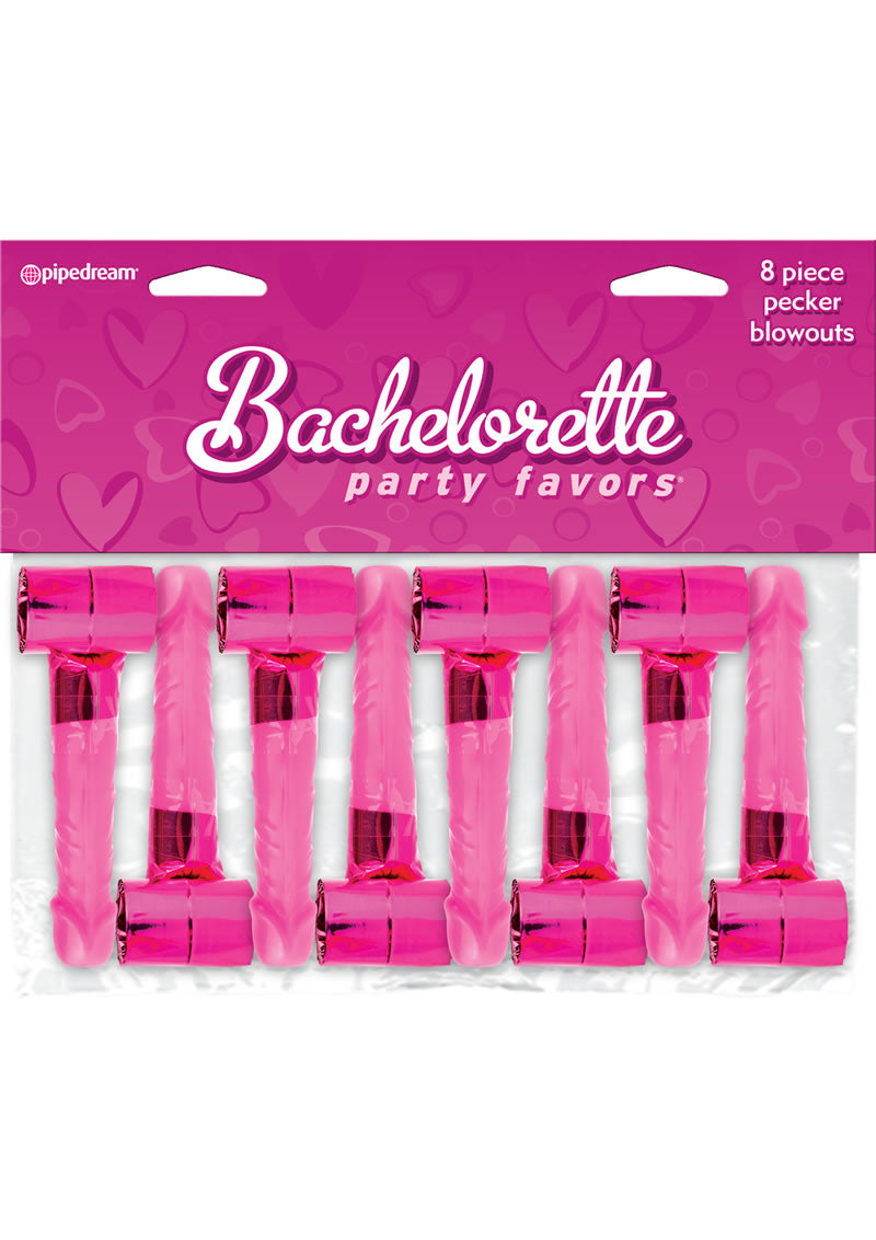 Bachelorette Party Pecker Blowouts 8 Pack