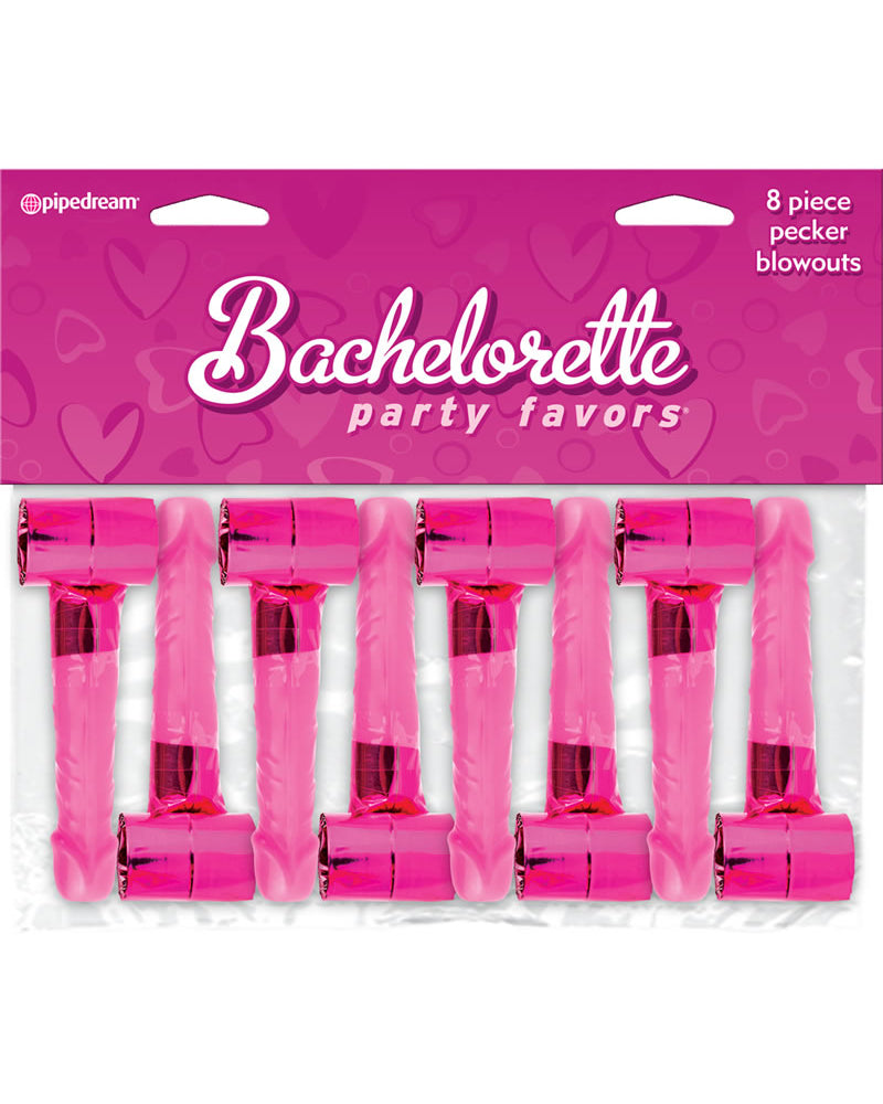Bachelorette Party Pecker Blowouts 8 Pack