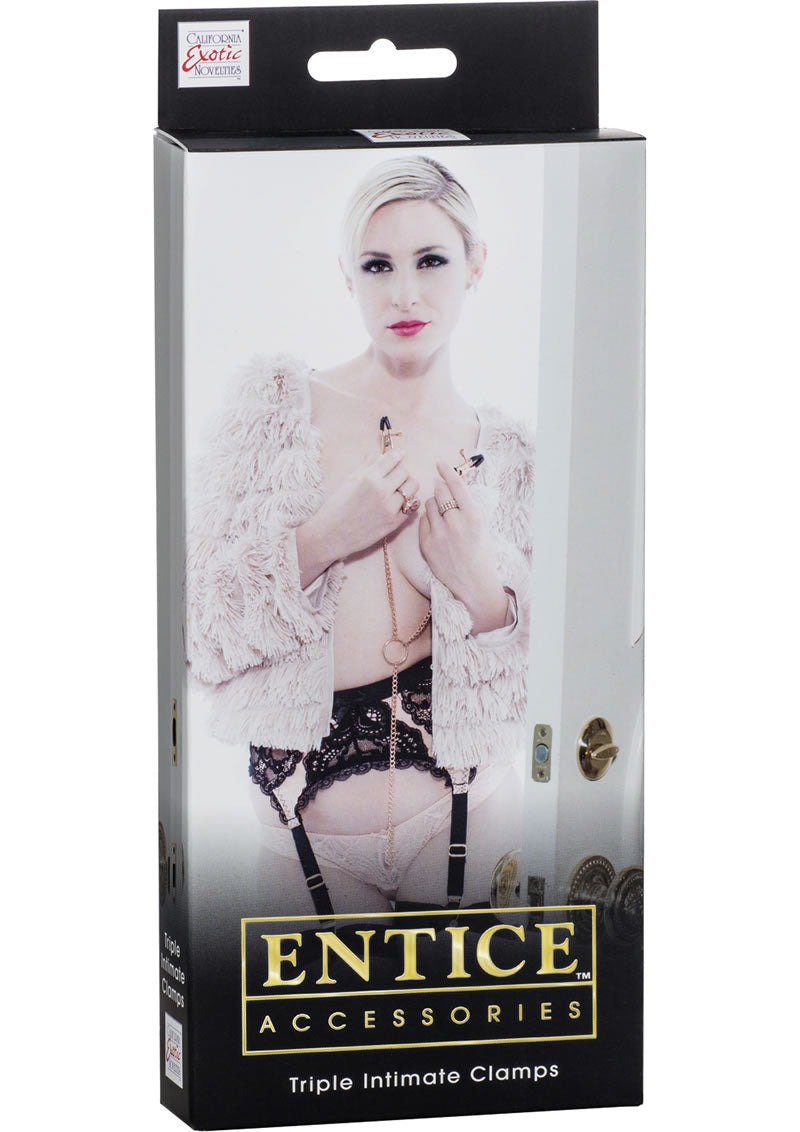 Entice Accessories Triple Intimate Clamps