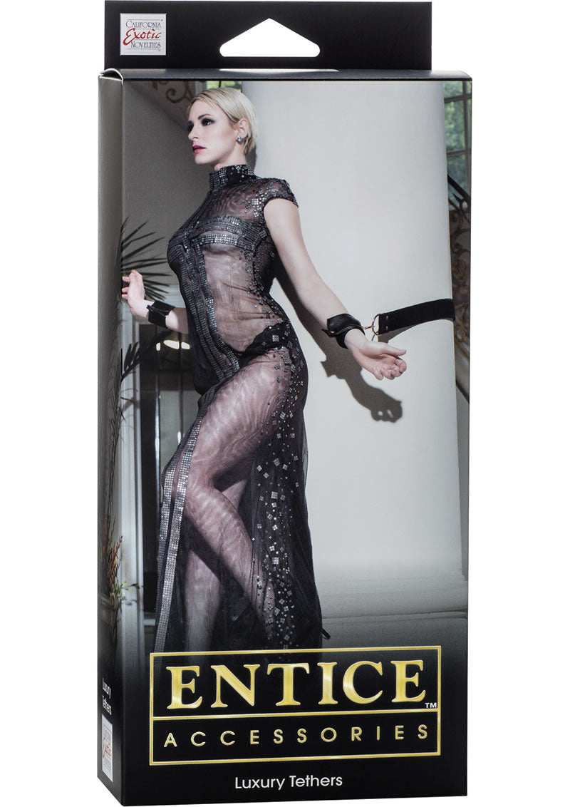 Entice Accessories Lexury Tethers Black