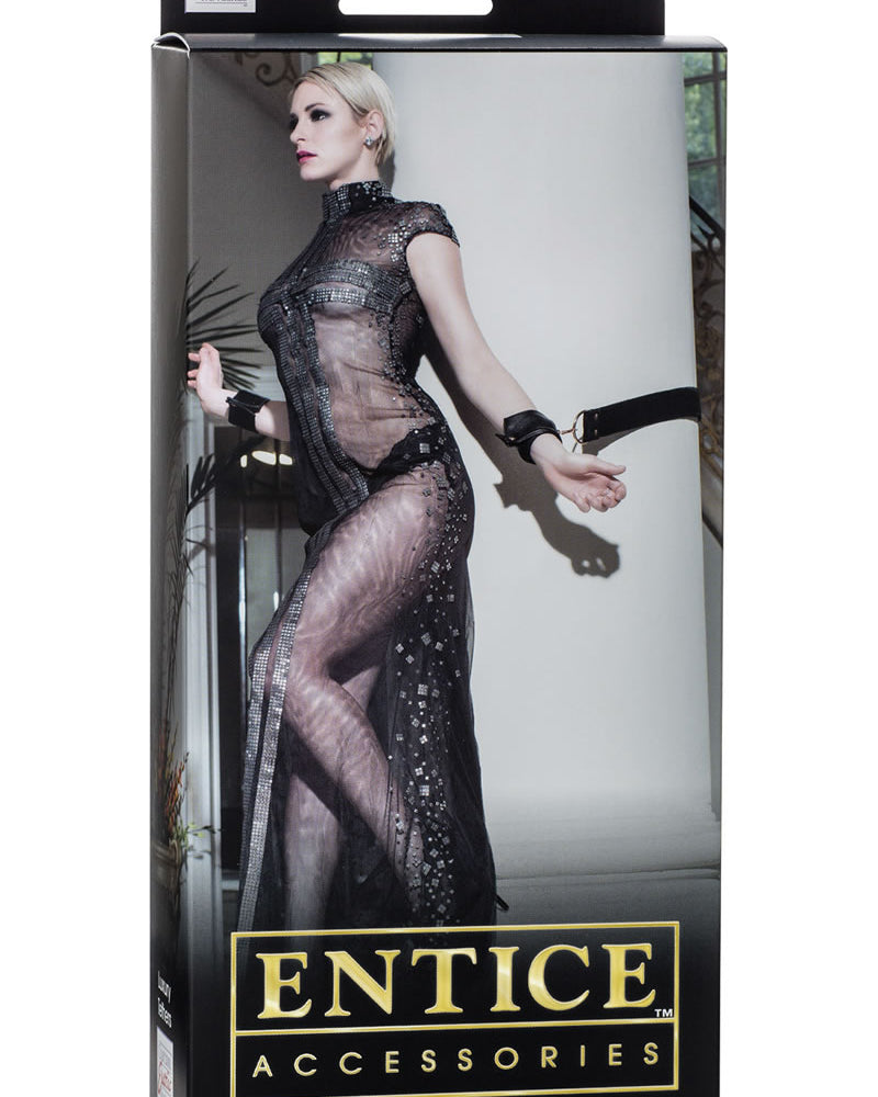 Entice Accessories Lexury Tethers Black