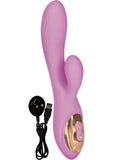 Entice Vivien Silicone Rechargeable Warming Dual Vibe Pink