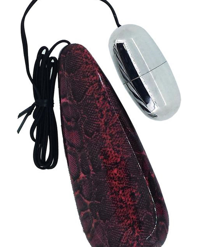 Control remoto con cable Primal Instinct Bullet Snake Print rojo