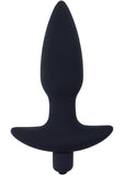 Corked 02 Silicone Anal Plug Waterproof Charcoal Small