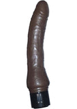 Pearl Sheens Multi Speed Vibrator Waterproof Brown 8.5 Inch