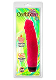 Jelly Caribbean Number 9 Realistic Vibrator Waterproof Pink 9 Inch