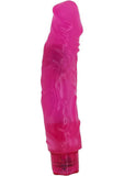 Crystal Caribbean Number 5 Jelly Realistic Vibrator Waterproof Pink 9 Inch