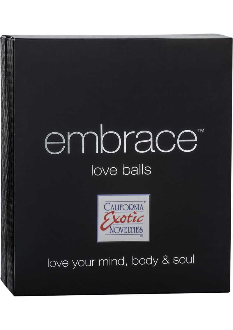 Embrace Love Balls - Ejercitador de Kegel de silicona con motor doble, resistente al agua, color rosa