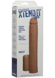 Xtend It Kit Realistic Penis Extender Brown 9 Inch