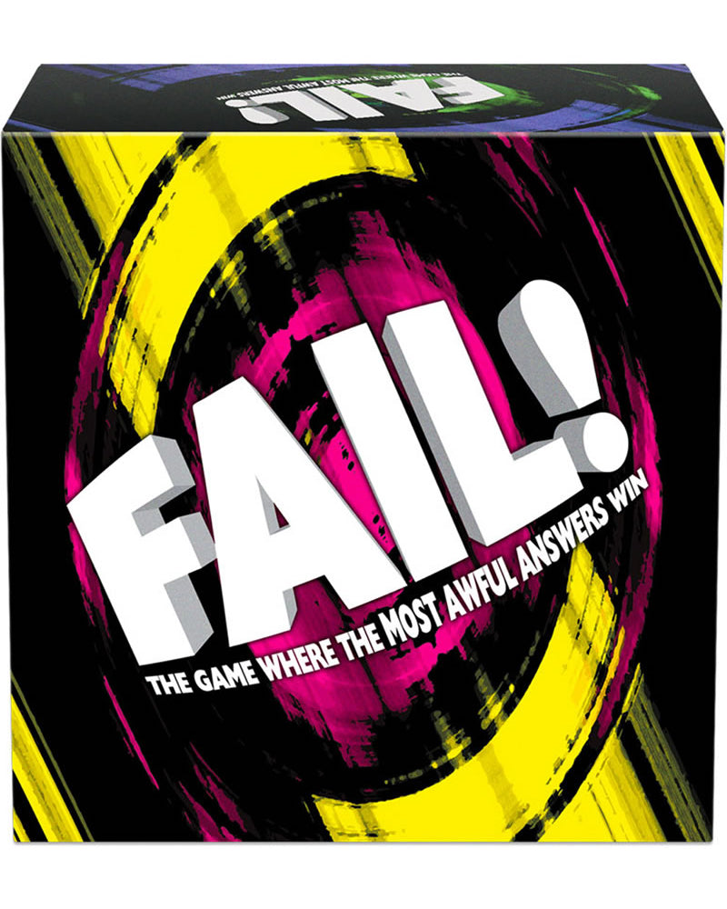 Juego de cartas de fracaso