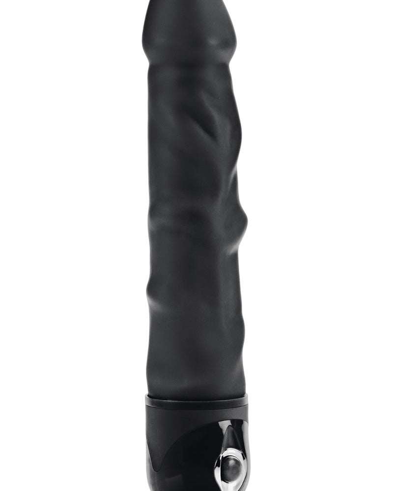 Bendie Power Stud Rod Realistic Vibrator Black Waterproof 7 Inch