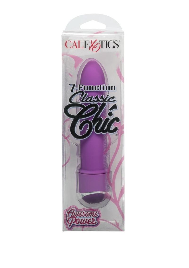 Classic Chic Mini Velvet Cote Vibrator Waterproof - Purple