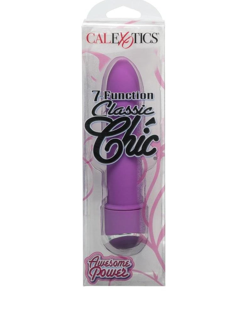 Classic Chic Mini Velvet Cote Vibrator Waterproof - Purple