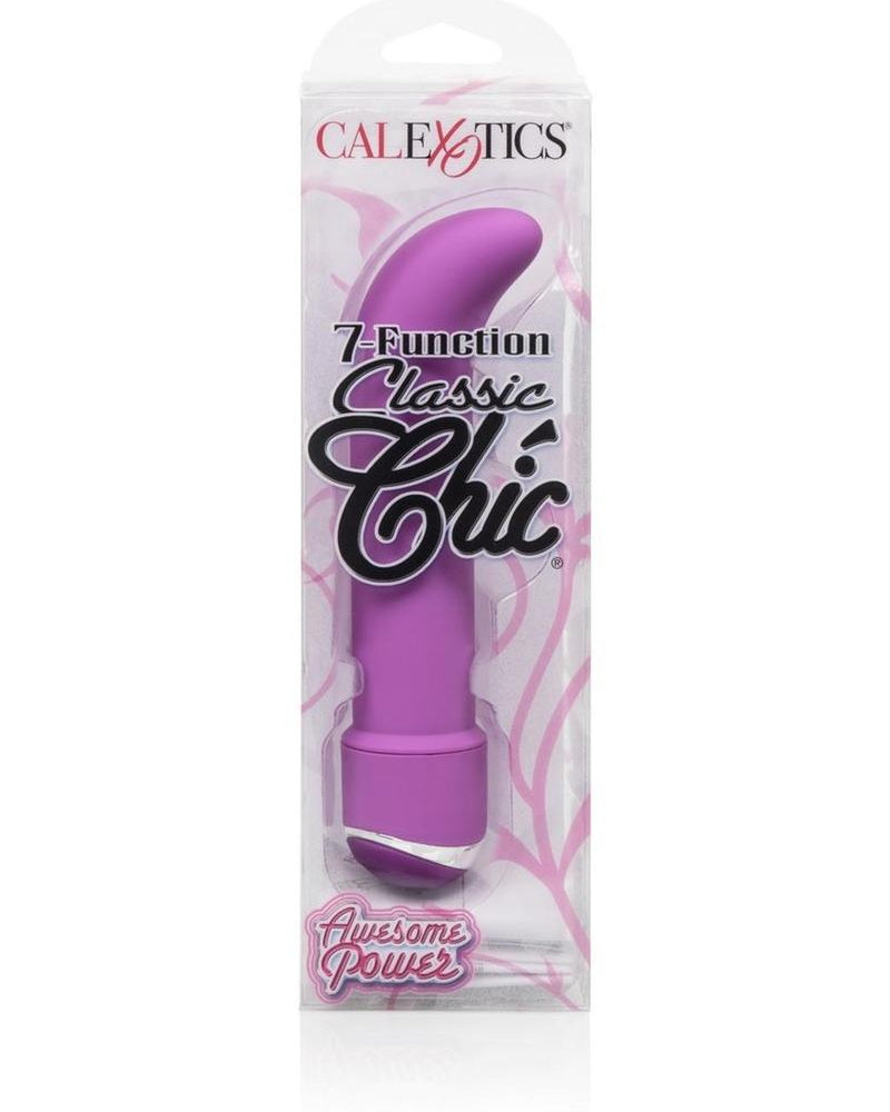 Mini vibrador de punto G Velvet Cote Classic Chic resistente al agua, morado