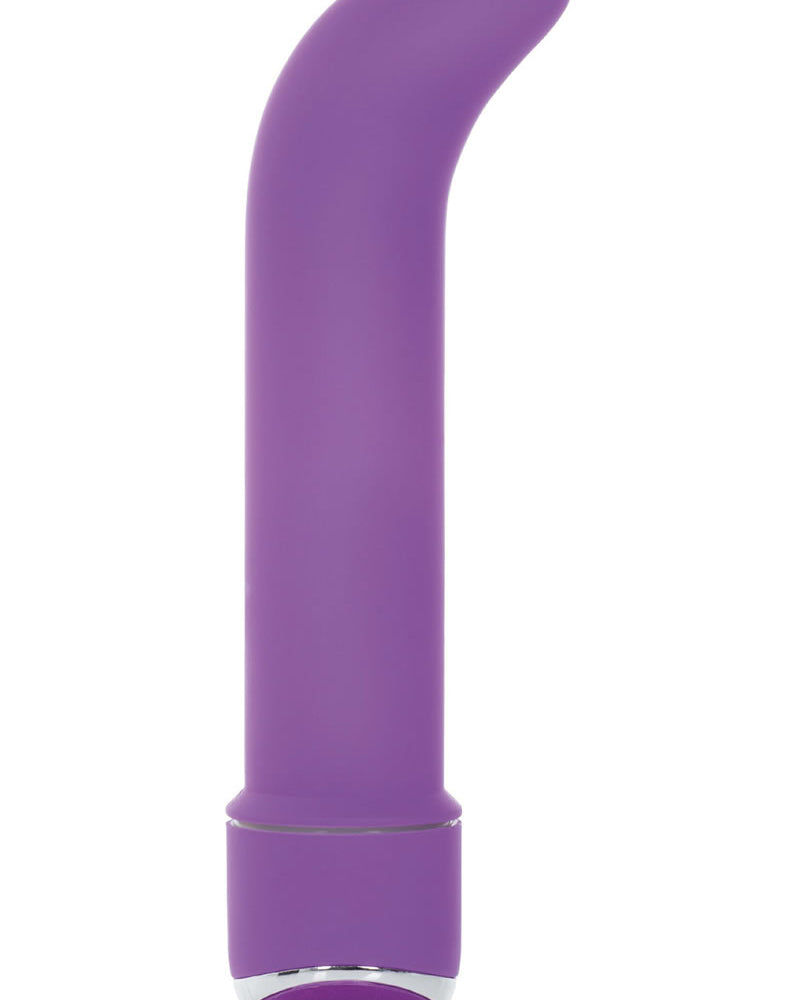 Mini vibrador de punto G Velvet Cote Classic Chic resistente al agua, morado
