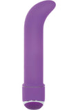 Classic Chic Mini G-Spot Velvet Cote Vibrator Waterproof - Purple