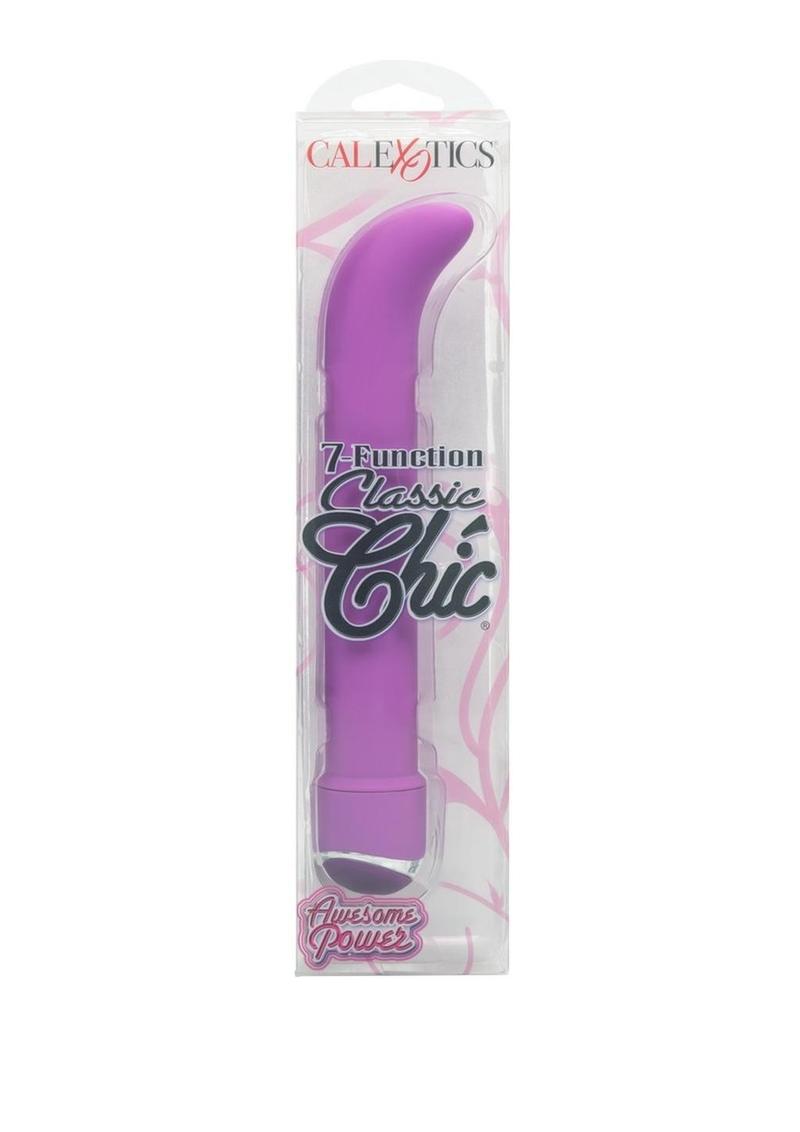 Classic Chic G-Spot Velvet Cote Vibrator Waterproof - Purple