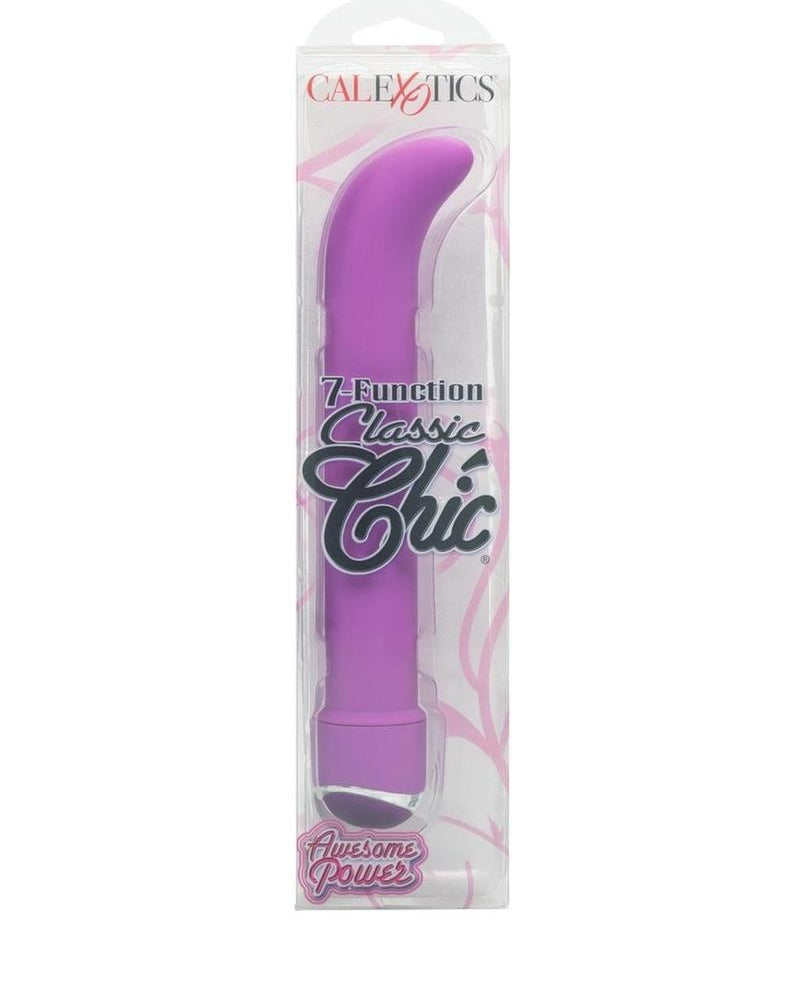 Vibrador Classic Chic G-Spot Velvet Cote resistente al agua - Púrpura