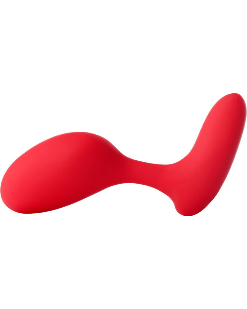 Ejercitador Kegel de silicona Evi rojo de 5,7 pulgadas