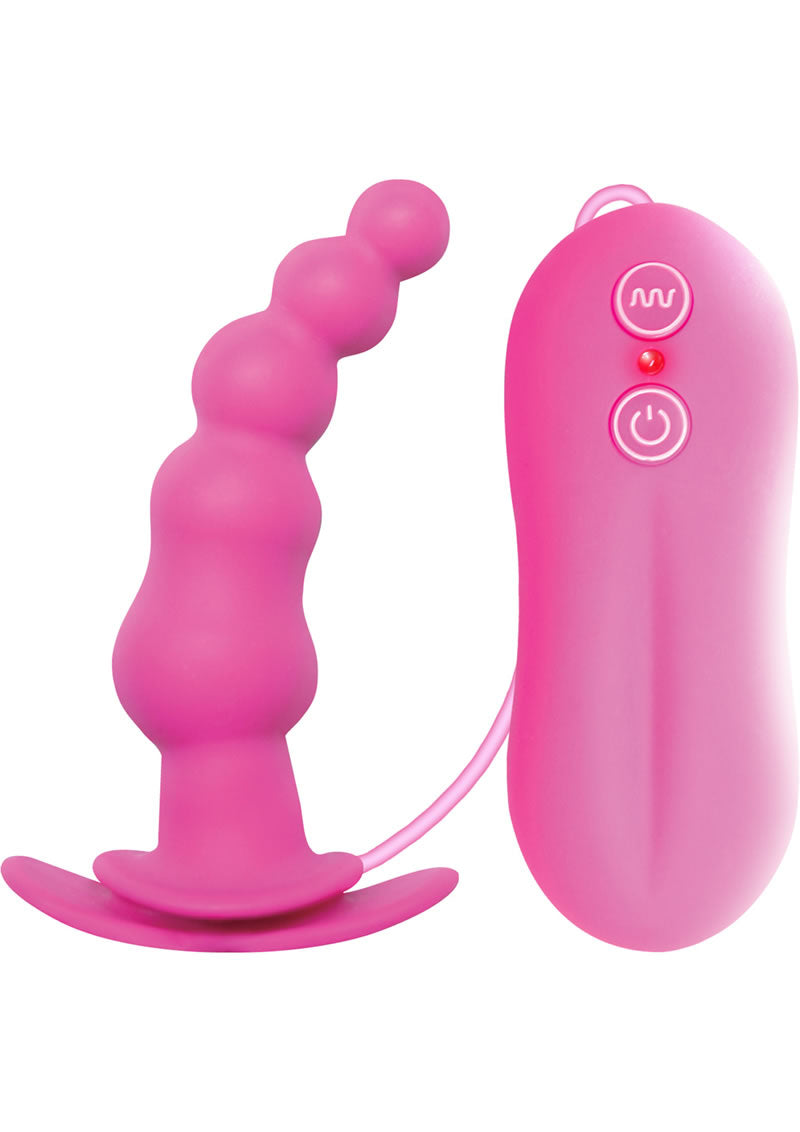 Tapón vibrador de silicona Tinglers I Rosa