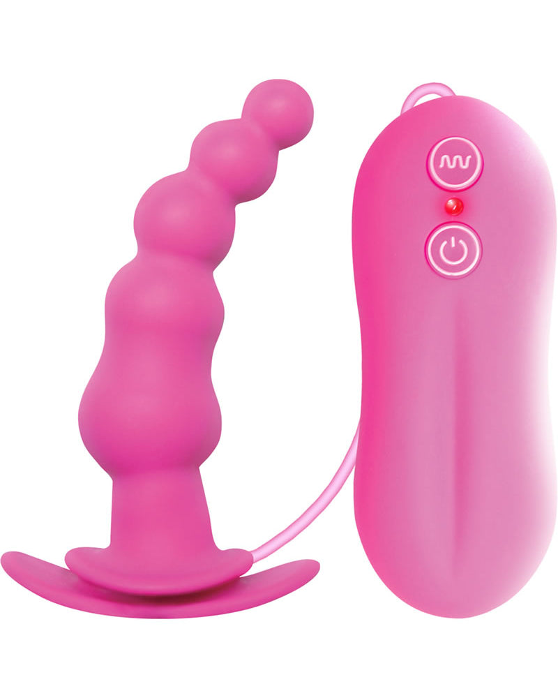 Tapón vibrador de silicona Tinglers I Rosa