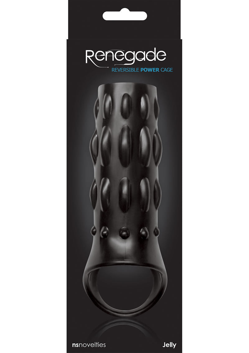 Funda de gelatina Power Cage reversible Renegade negra